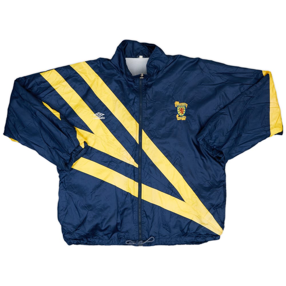 1992-93 Scotland Umbro Track Jacket - 8/10 - (XXL)
