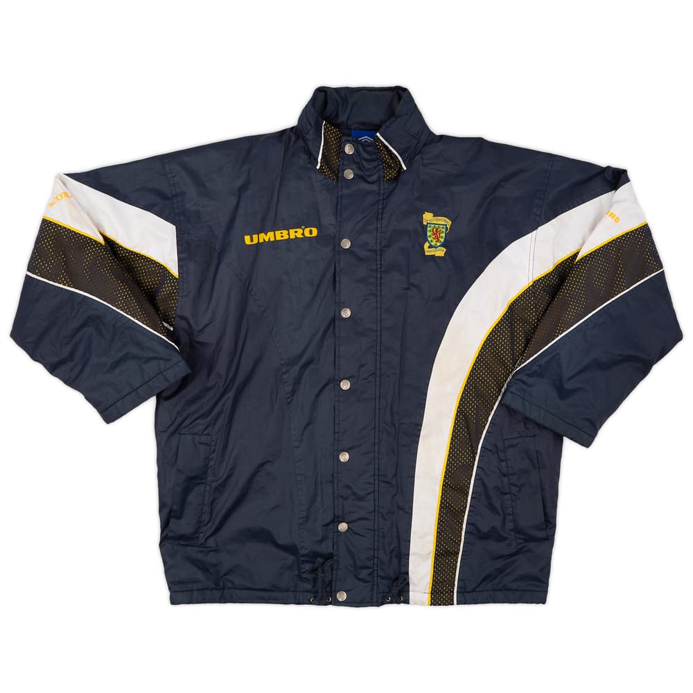 1998-00 Scotland Umbro Bench Coat - 8/10 - (L)