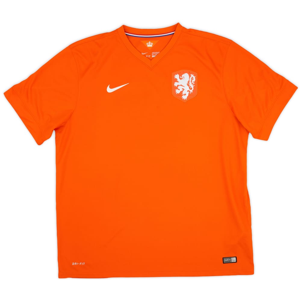 2014-15 Netherlands Home Shirt - 8/10 - (XXL)