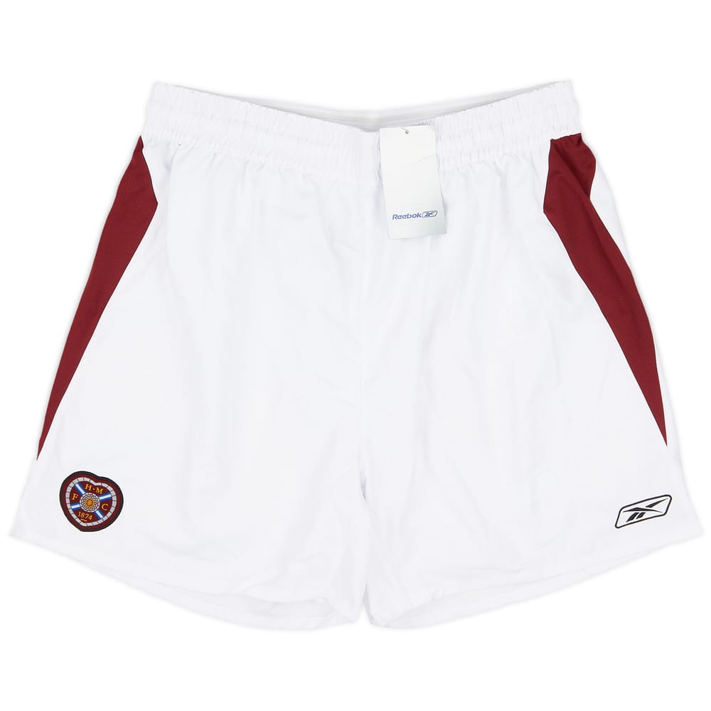 2004-05 Hearts Home Shorts (XL)
