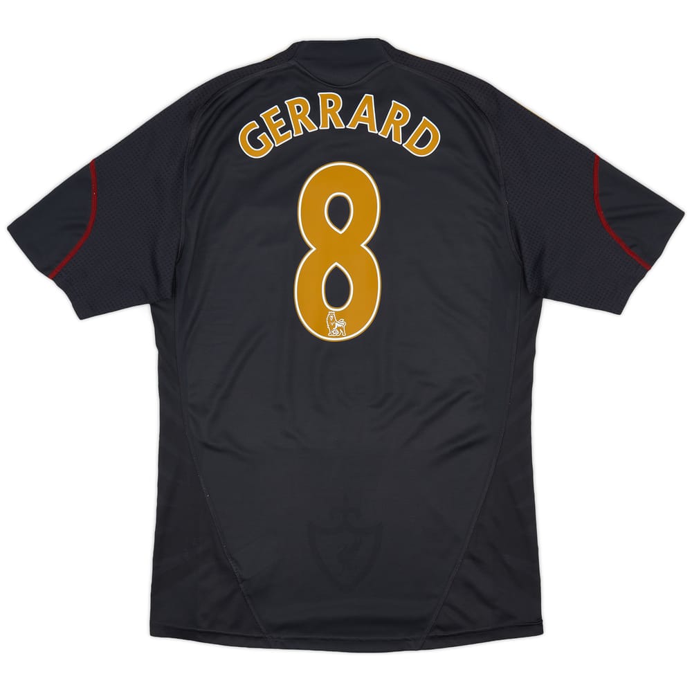 2009-10 Liverpool Away Shirt Gerrard #8 - 6/10 - (M)