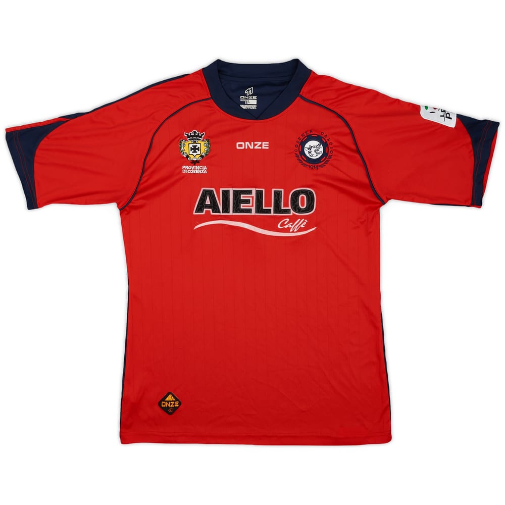 2010-11 Cosenza Home Shirt - 8/10 - (L)