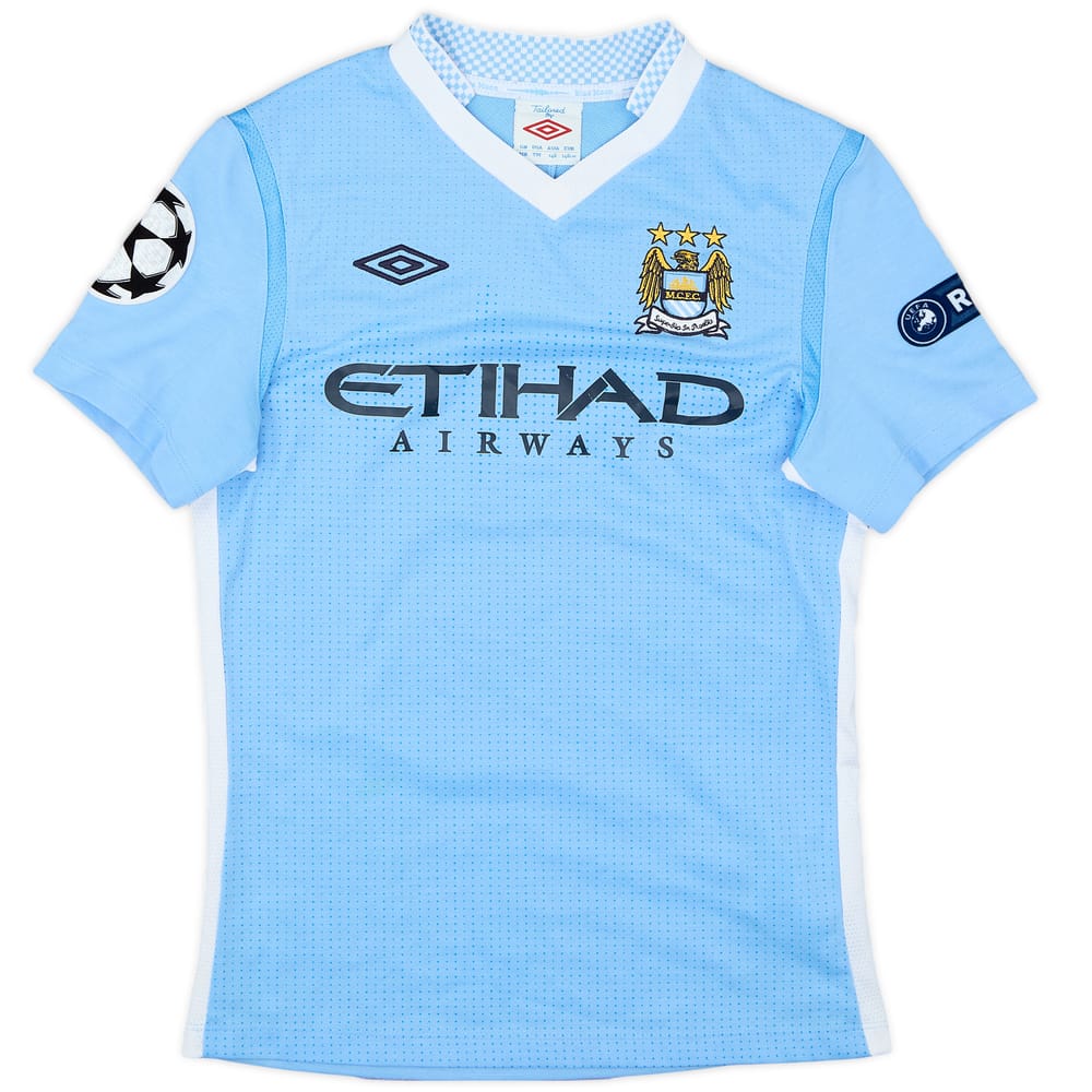 2011-12 Manchester City Home Shirt - 7/10 - (M.Boys)