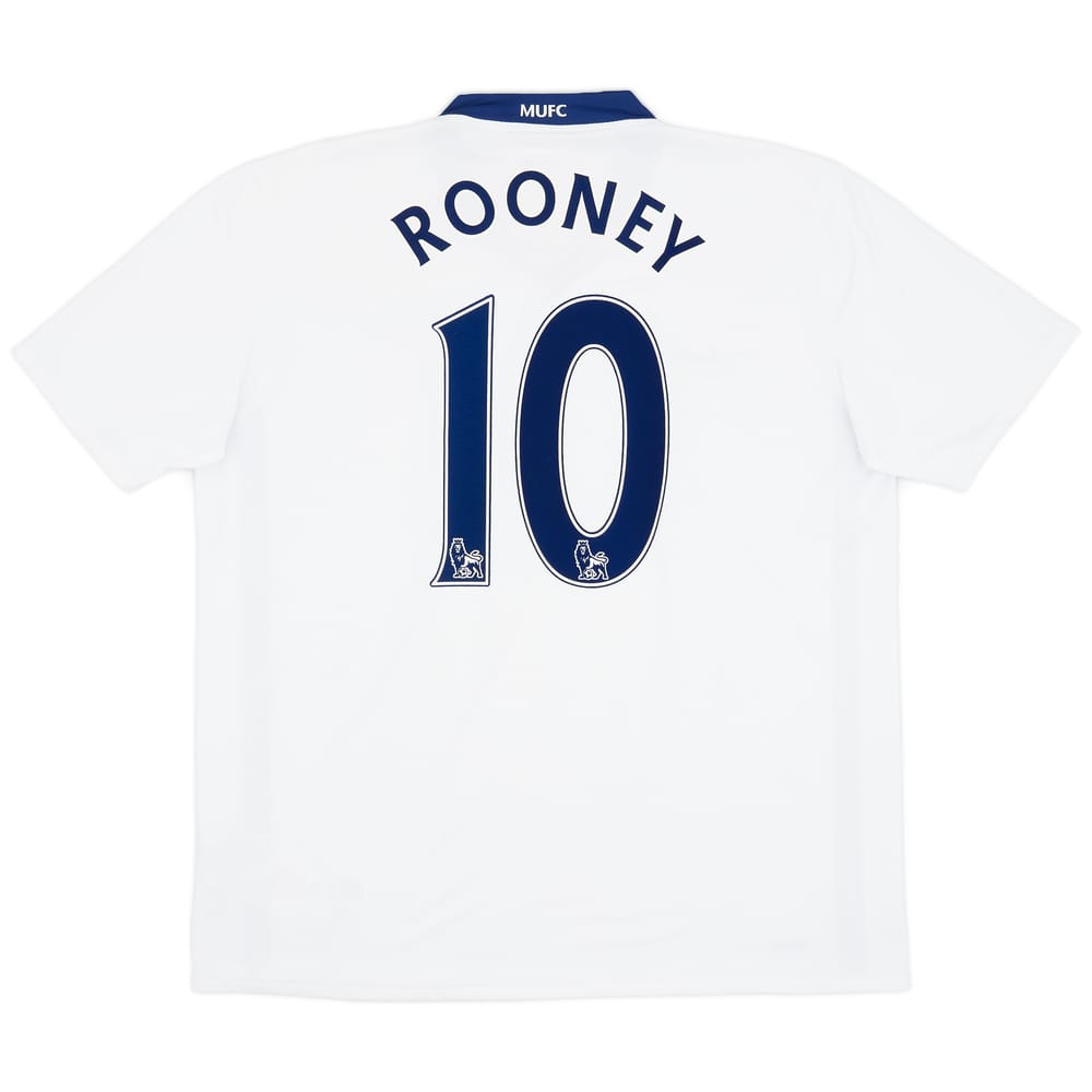2008-10 Manchester United Away Shirt Rooney #10 - 8/10 - (XL)