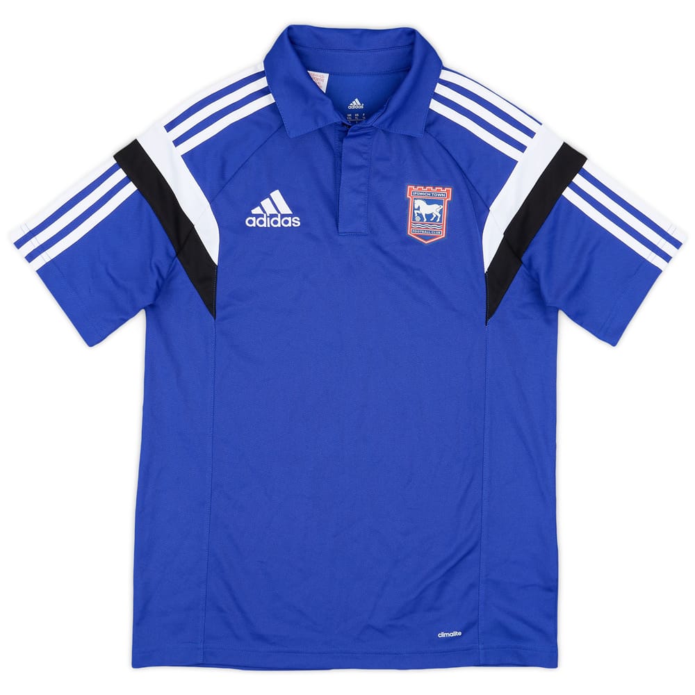 2013-14 Ipswich adidas Polo Shirt - 9/10 - (XL.Boys)