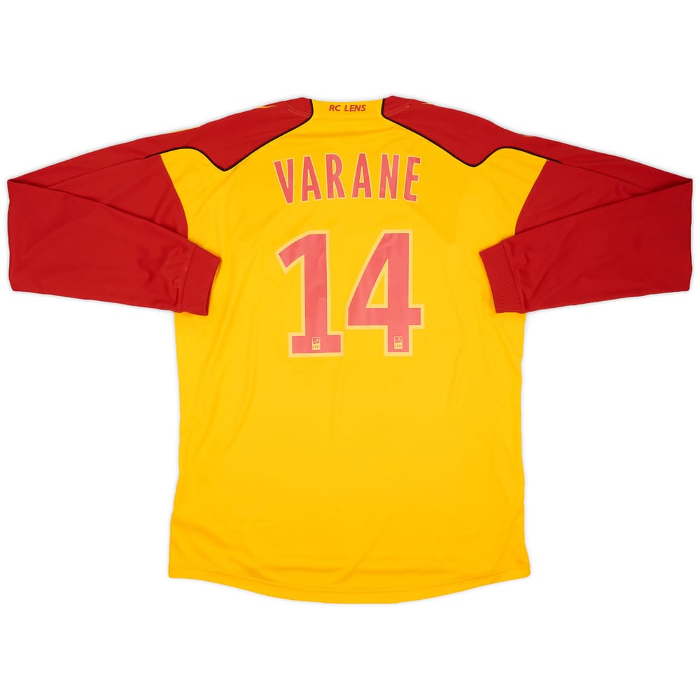 2010-11 Lens Home L/S Shirt Varane #14 - 9/10 - (XL)