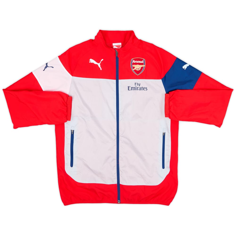 2014-15 Arsenal Puma Track Jacket - 6/10 - (L.Boys)