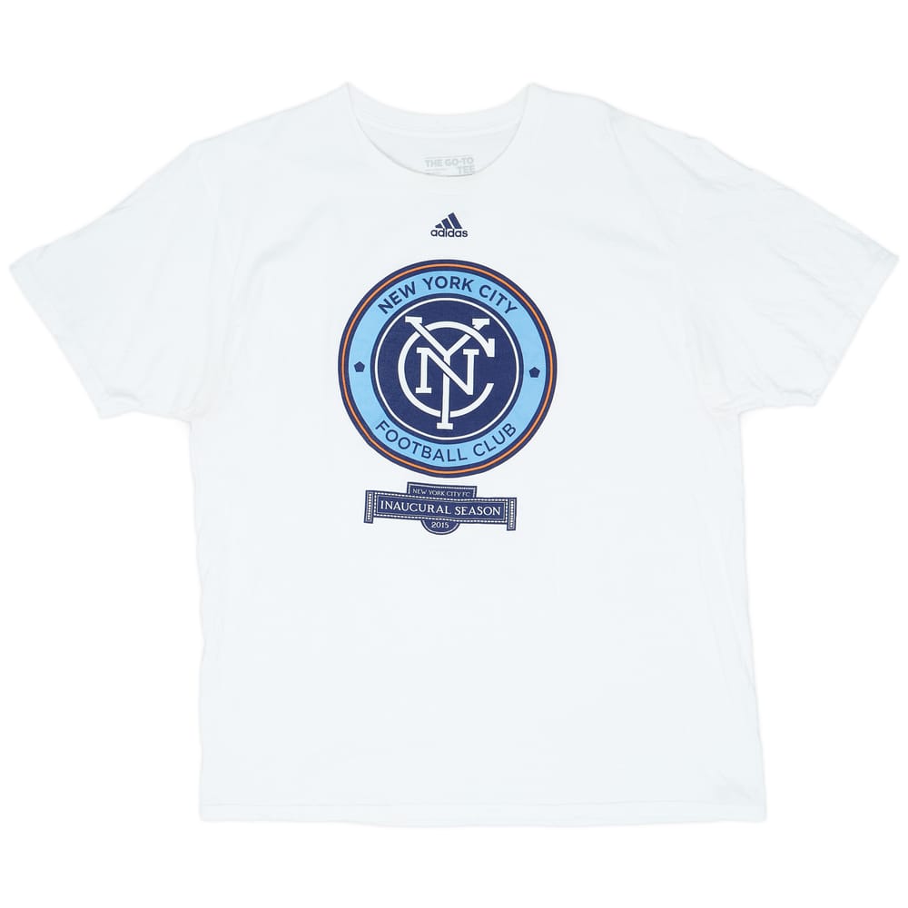 2015 New York City adidas Cotton Tee - 7/10 - (XL)