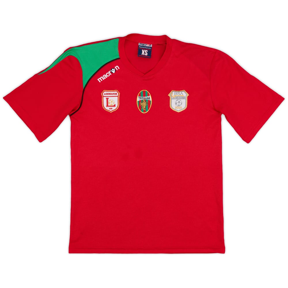 2010-11 Ternana Macron 'Soccer Academy' Training Shirt - 9/10 - (XS)