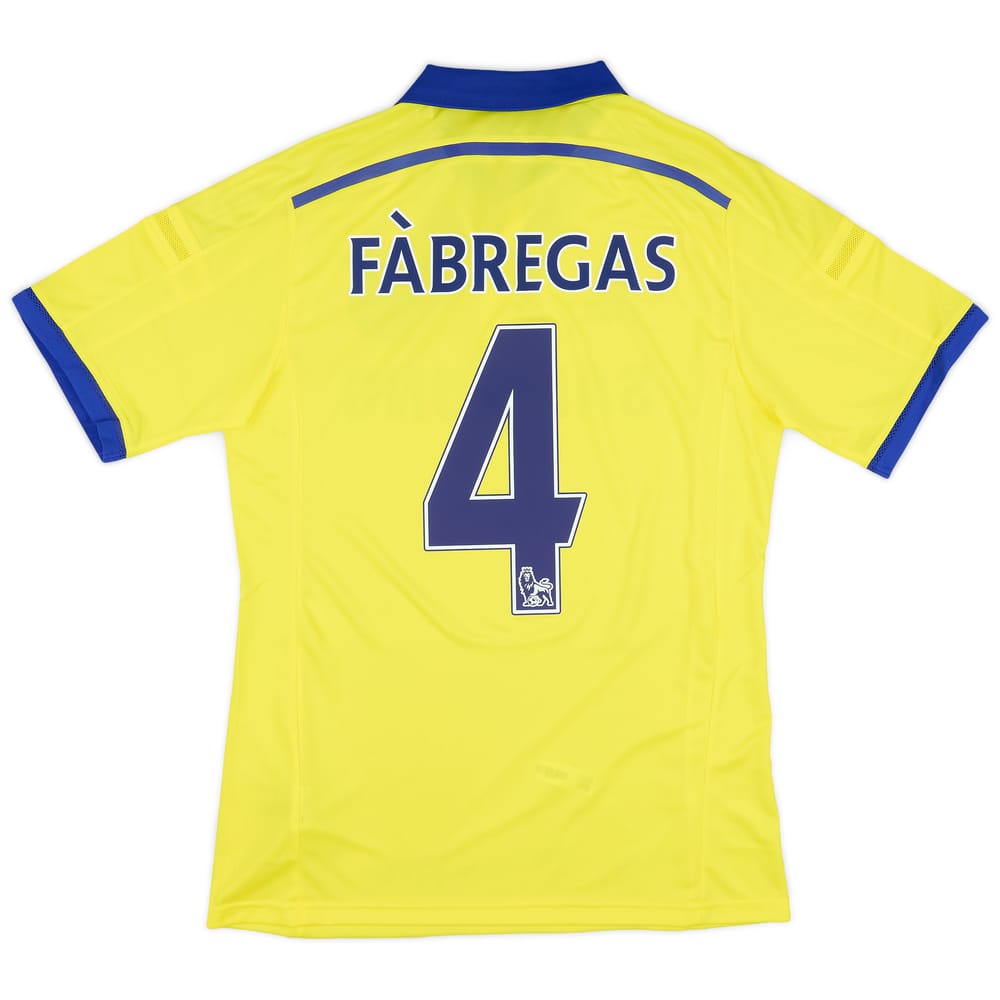 2014-15 Chelsea Player Issue Away Shirt Fabregas #4 (L)