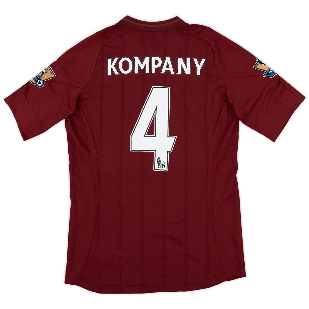 2012-13 Manchester City Away Shirt Kompany #4 (M)