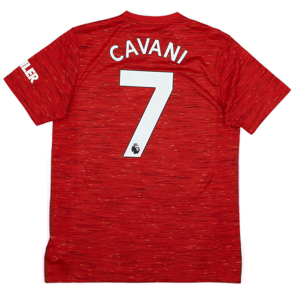 2020-21 Manchester United Home Shirt Cavani #7 - 8/10 - (L)