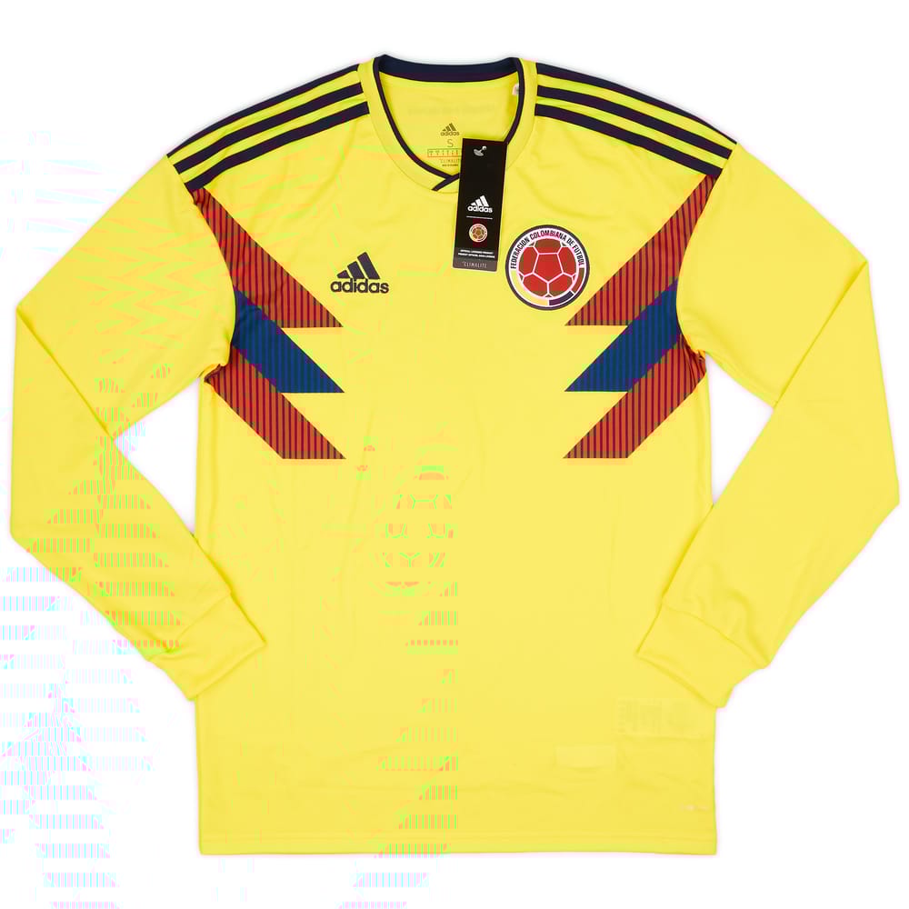 2018-19 Colombia Home L/S Shirt (S)