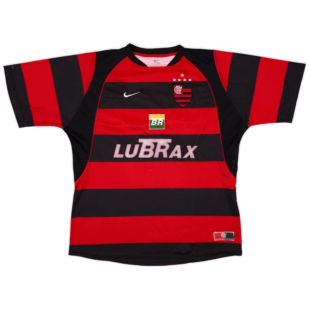 2002-04 Flamengo Home Shirt #10 - 5/10 - (XL)