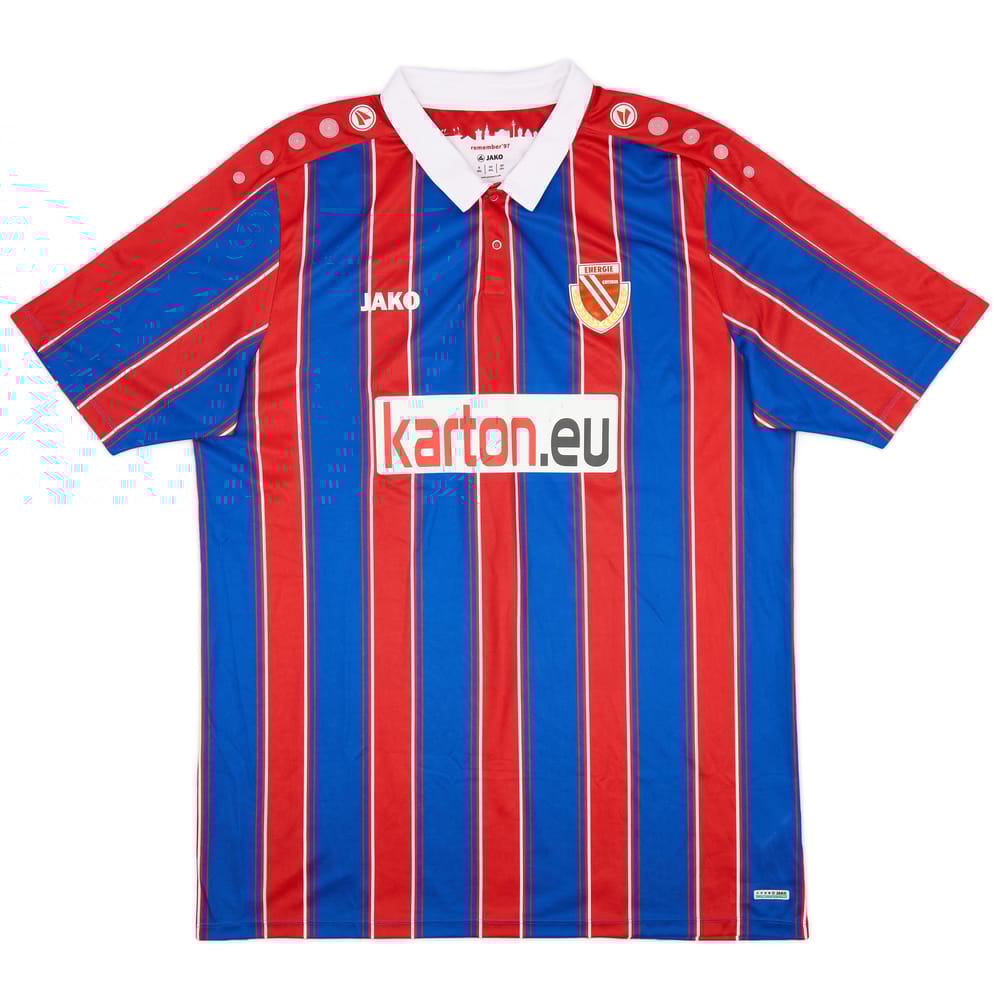 2017-18 Energie Cottbus Home Shirt - 7/10 - (XXL)