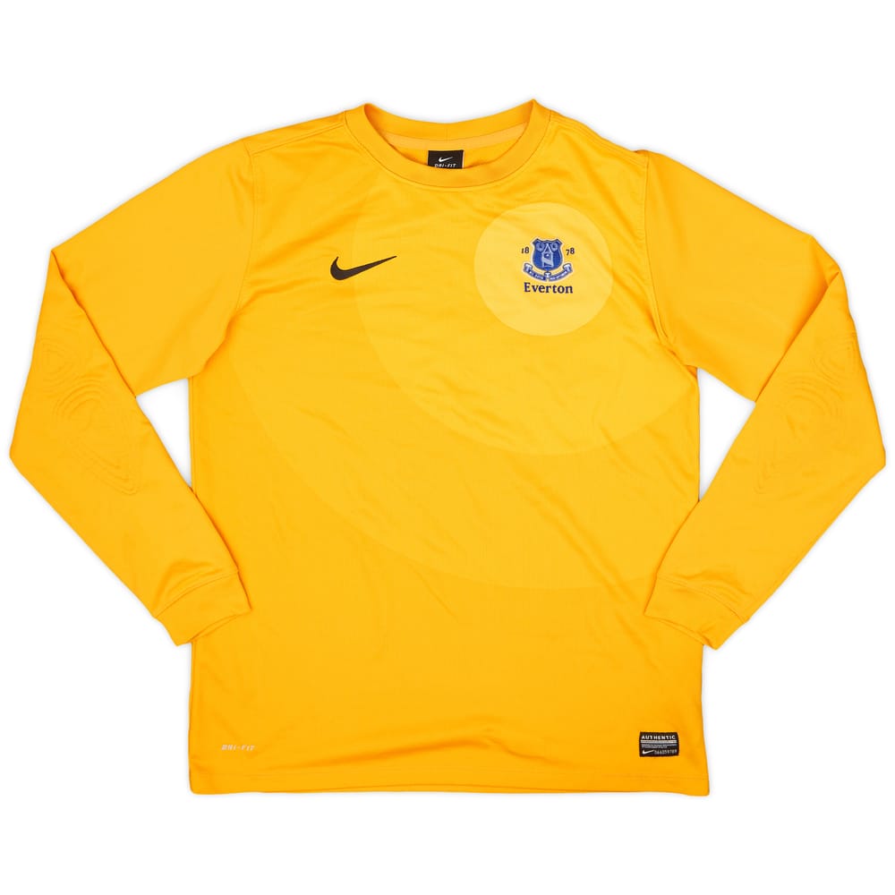 2012-13 Everton GK Shirt - 7/10 - (XL.Boys)