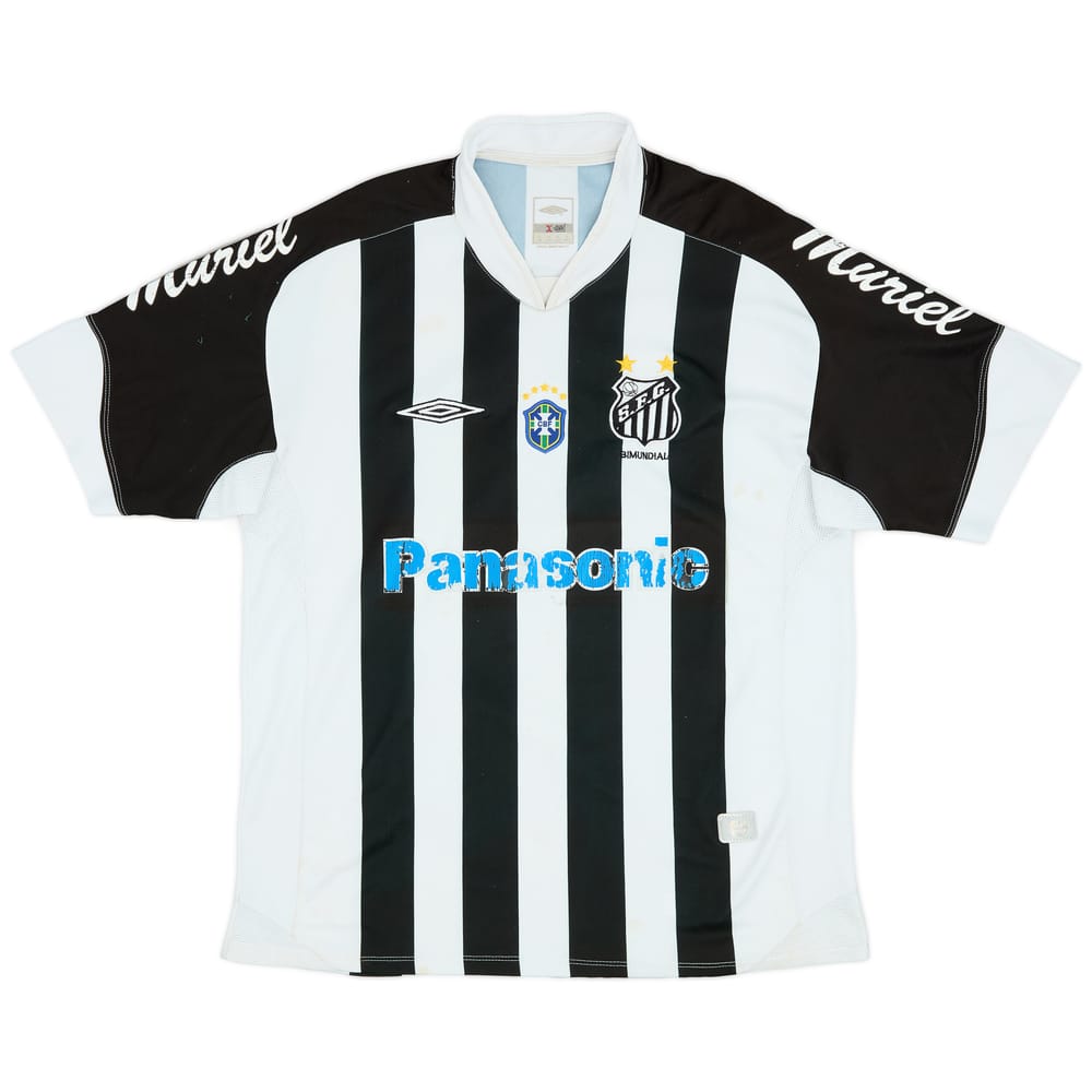 2005 Santos Away Shirt #7 - 5/10 - (M)