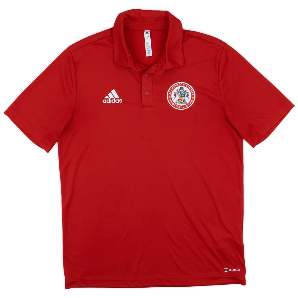 2021-22 Accrington Stanley adidas Polo Shirt - 8/10 - (M)