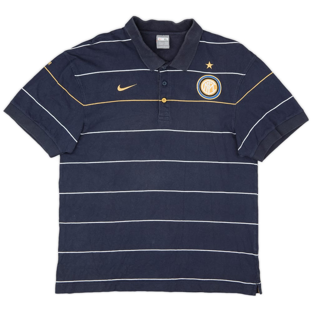 2008-09 Inter Milan Nike Polo Shirt - 8/10 - (XL)