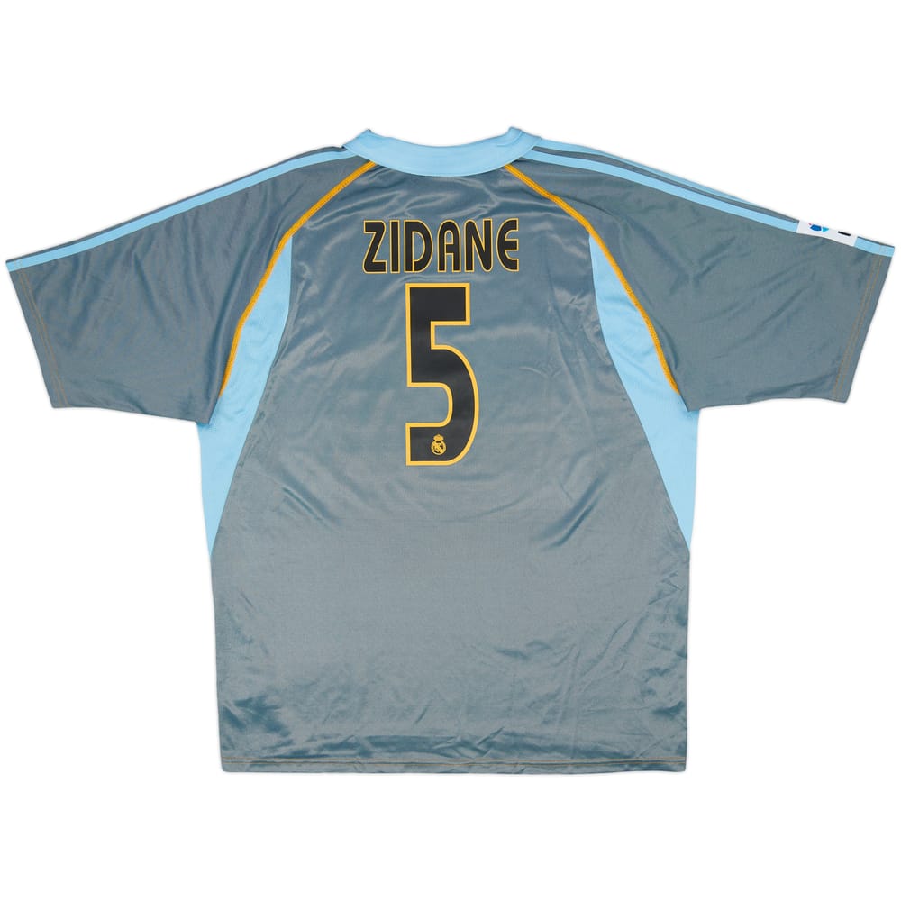 2003-04 Real Madrid Third Shirt Zidane #5 - 5/10 - (XL)