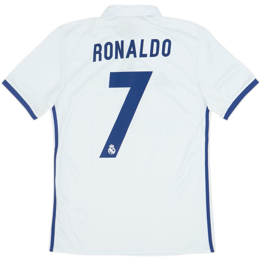 2016-17 Real Madrid Home Shirt Ronaldo #7 - 4/10 - (S)