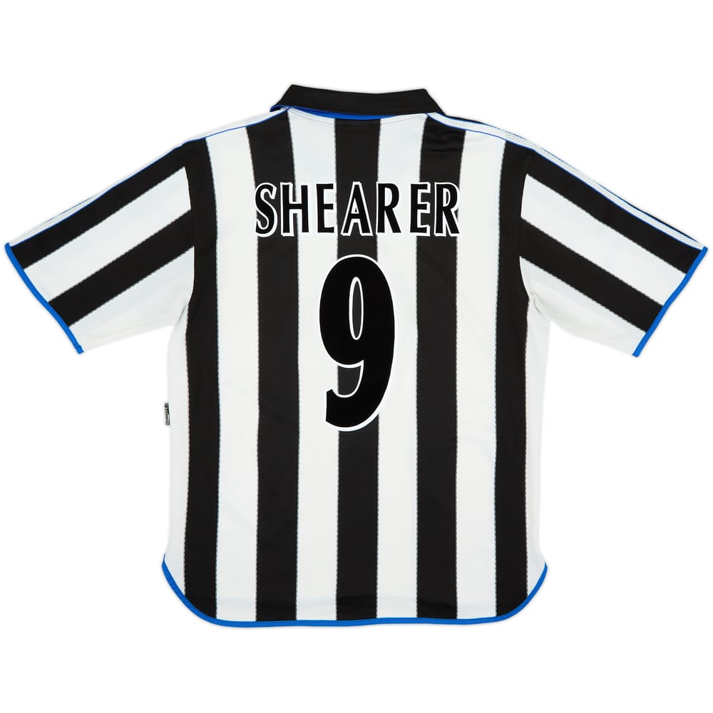 1999-00 Newcastle Home Shirt Shearer #9 - 9/10 - (L)