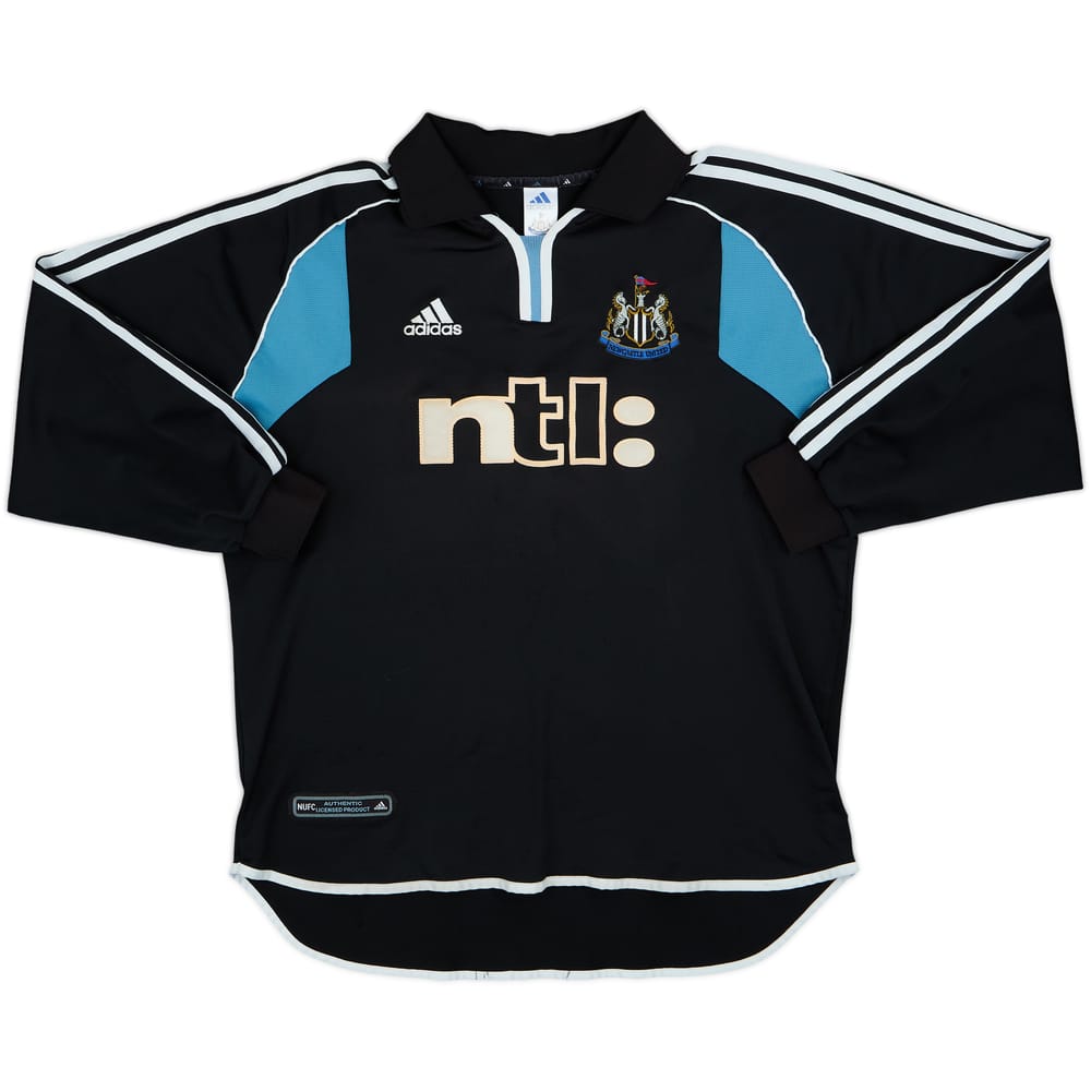 2000-01 Newcastle Away L/S Shirt - 8/10 - (XL)