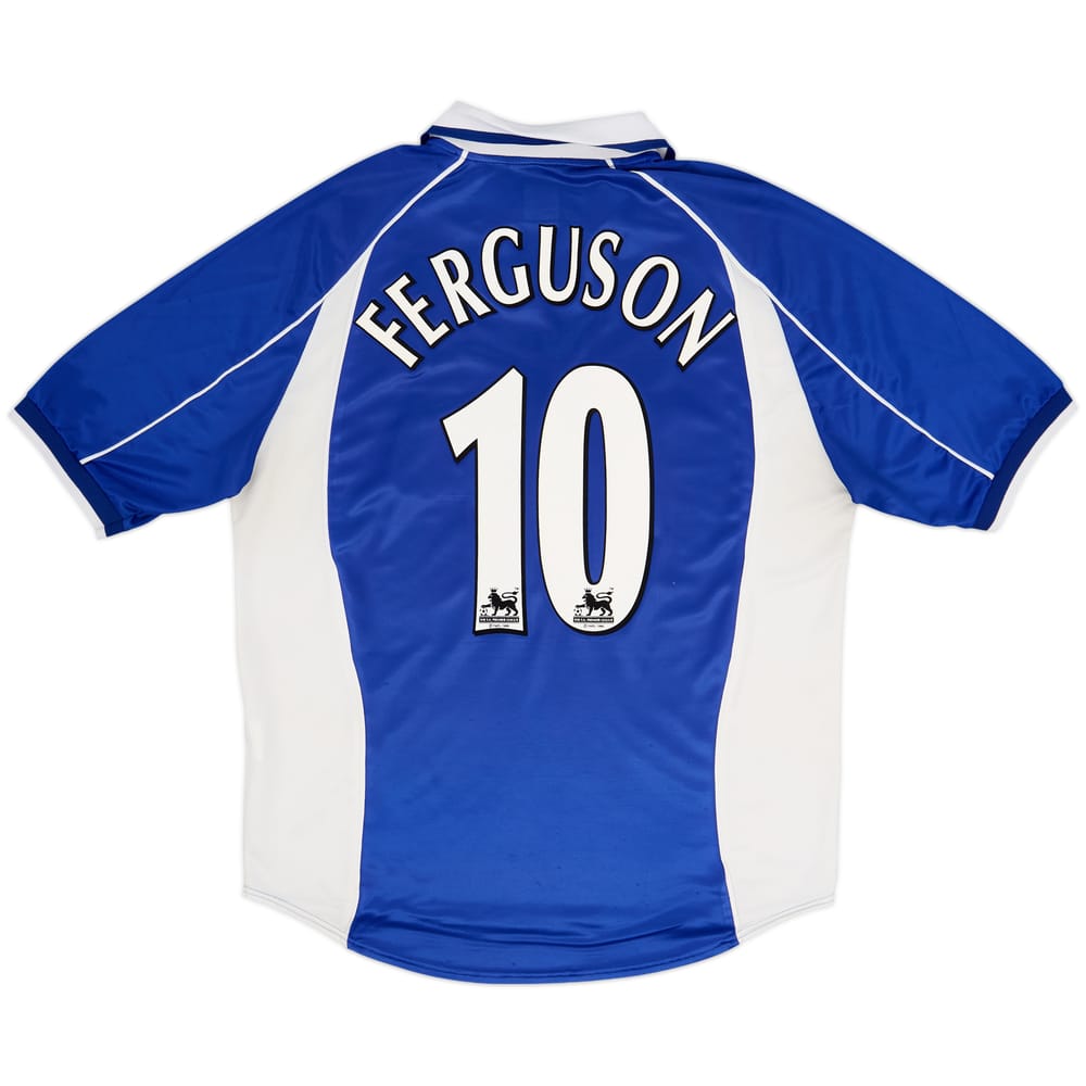 2000-02 Everton Home Shirt Ferguson #10 - 5/10 - (L)