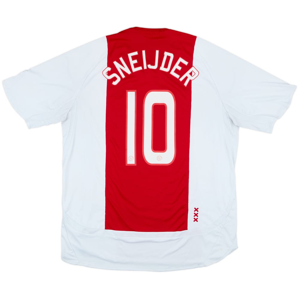Camiseta de local del Ajax 2006-07 Sneijder #10 - 6/10 - (L)