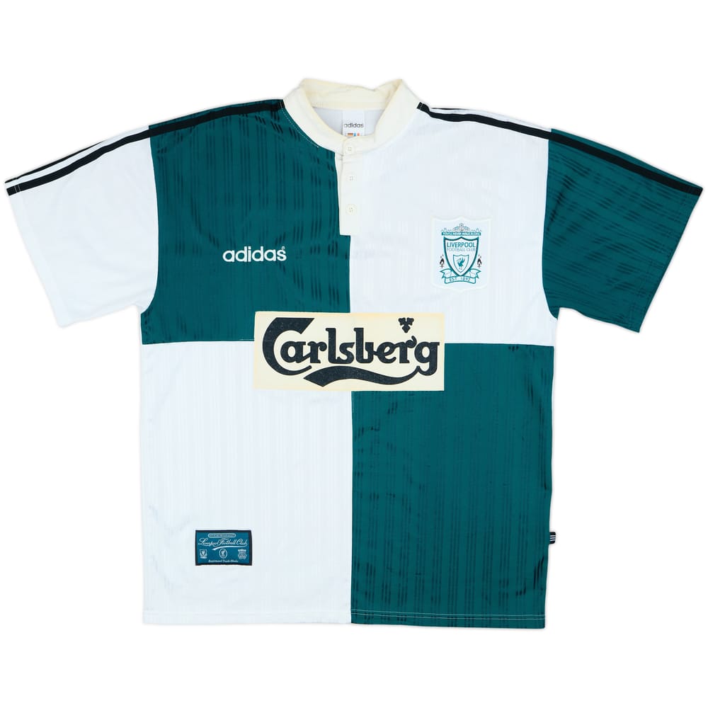1995-96 Liverpool Away Shirt - 6/10 - (XL)