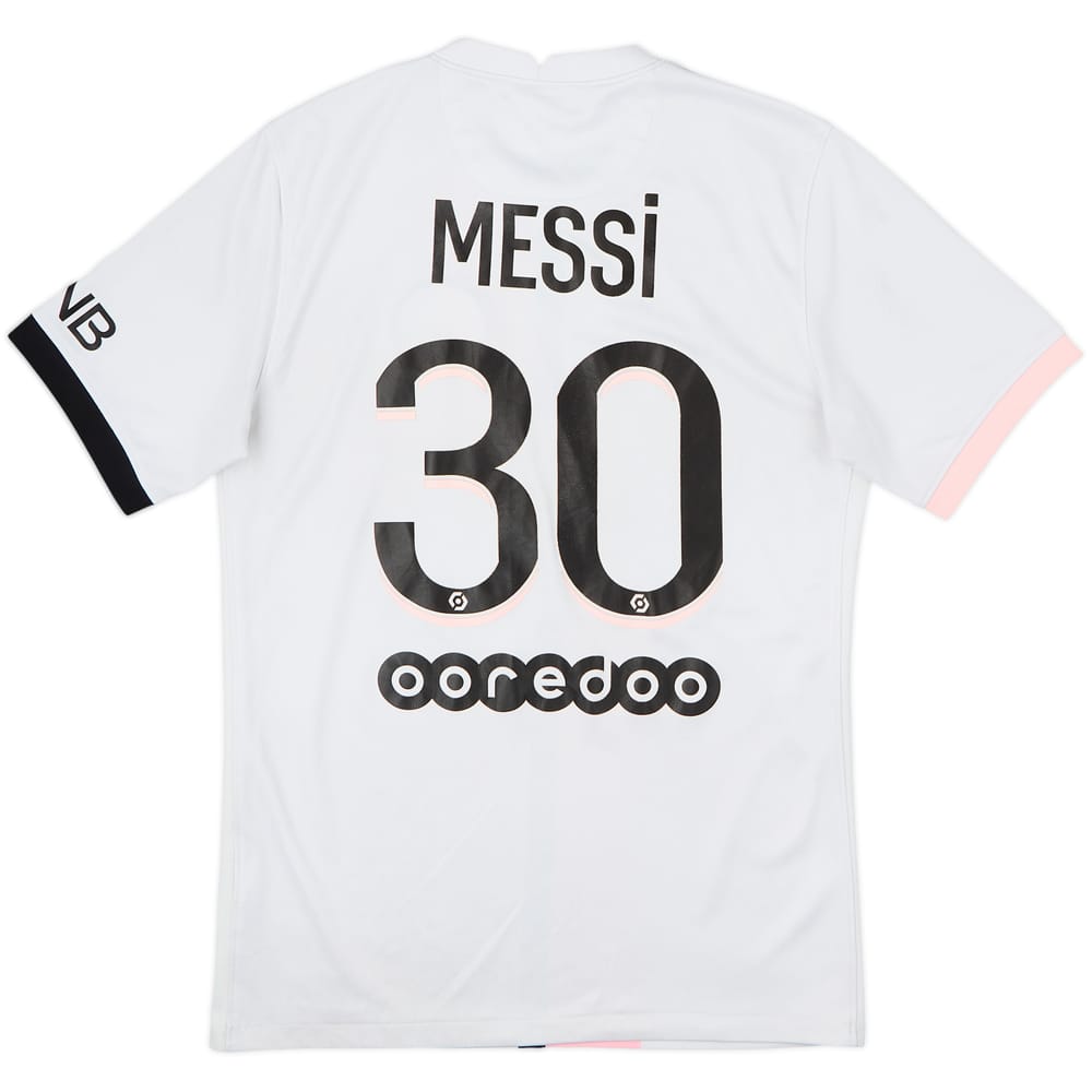 2021-22 Paris Saint-Germain Camiseta de visitante Messi #30 - 5/10 - (S)