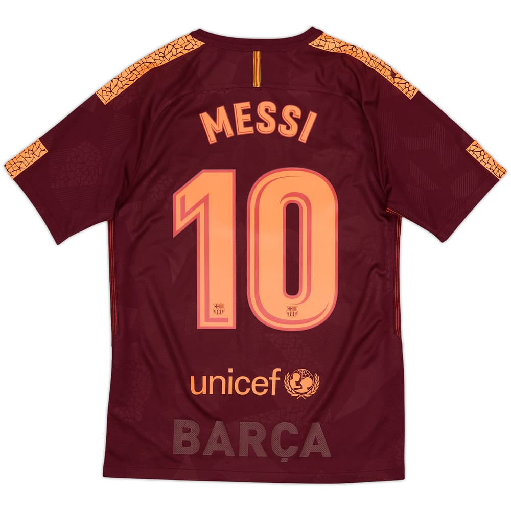 2017-18 Barcelona Third Shirt Messi #10 - 8/10 - (S)