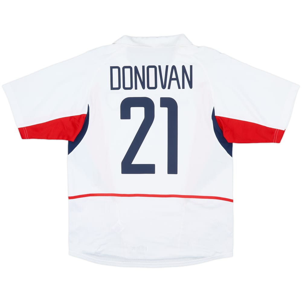 2002-03 USA Home Shirt Donovan #21 - 8/10 - (M)