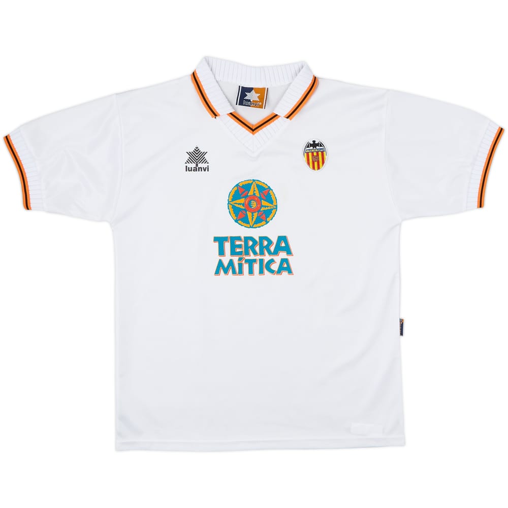 1998-99 Valencia Camiseta Local - 8/10 - (S)