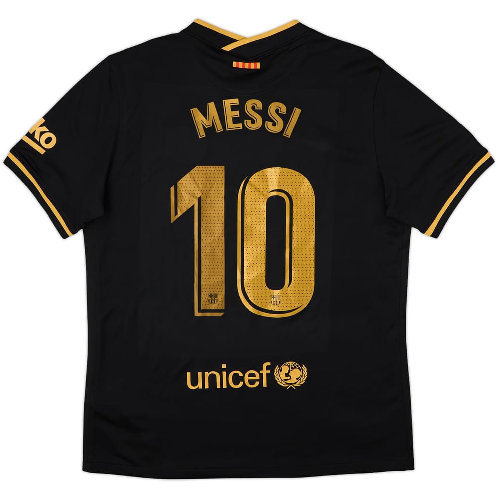 Camiseta de visitante del Barcelona 2020-21 Messi #10 - 7/10 - (L)
