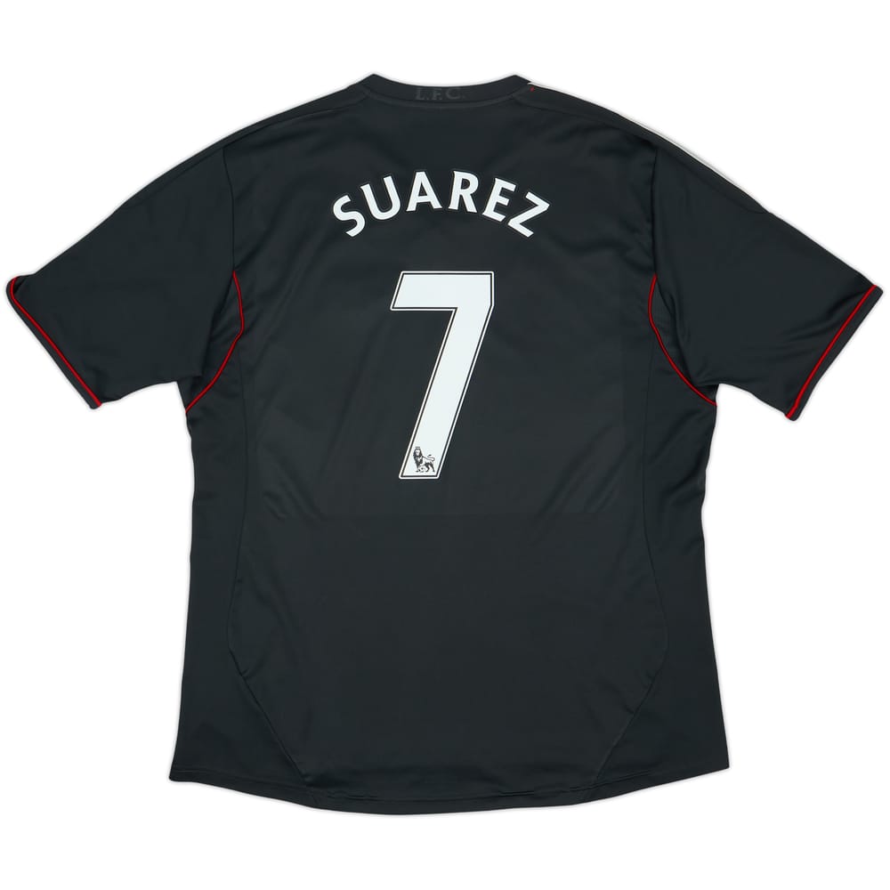 2011-12 Liverpool Away Shirt Suarez #7 - 5/10 - (XXL)