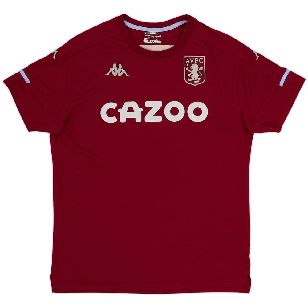 2020-21 Aston Villa Kappa Cotton Tee - 8/10 - (XXL)