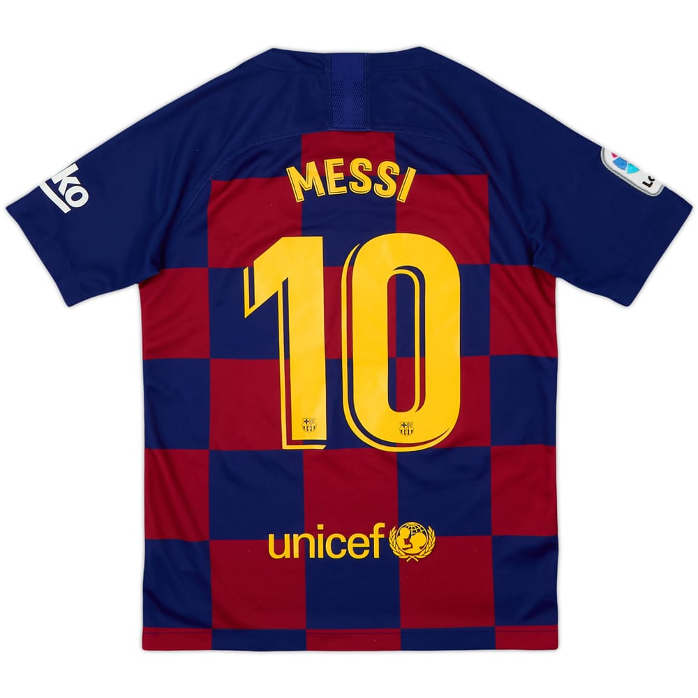 Camiseta de local del Barcelona 2019-20 Messi #10 - 9/10 - (Niños M)