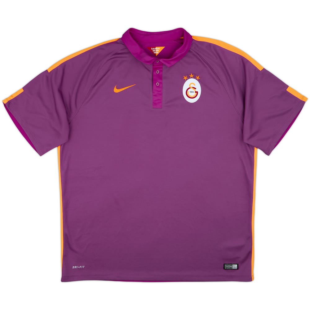 Camiseta de la tercera equipación del Galatasaray 2014-15 - 8/10 - (XXL)