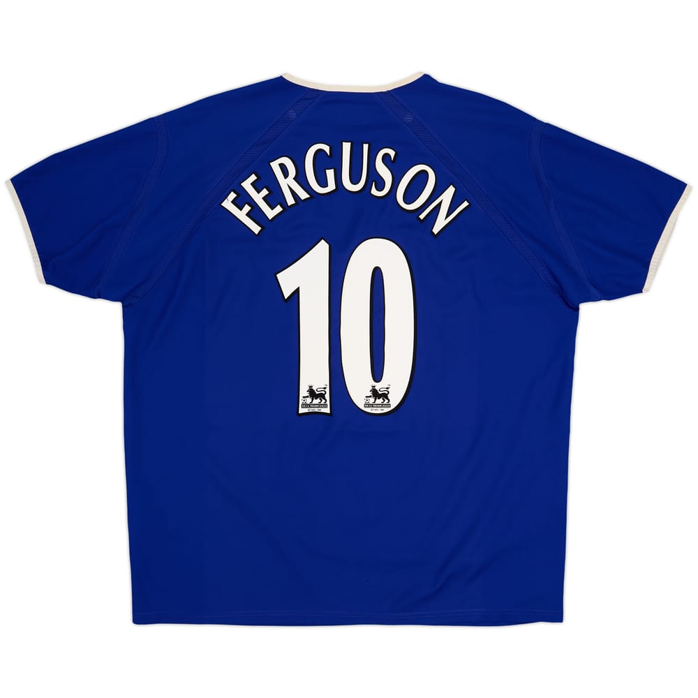 2003-04 Everton Home Shirt Ferguson #10 - 8/10 - (XL)