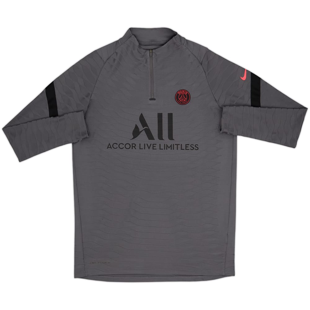 2021-22 Paris Saint-Germain Nike Dri-Fit ADV 1/4 Zip Top de entrenamiento - 10/10 - (L)