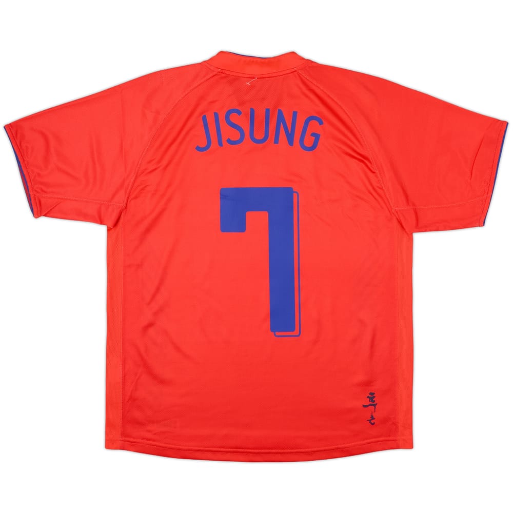 Camiseta de local de Corea del Sur 2006-08 Ji Sung #7 - 8/10 - (S)