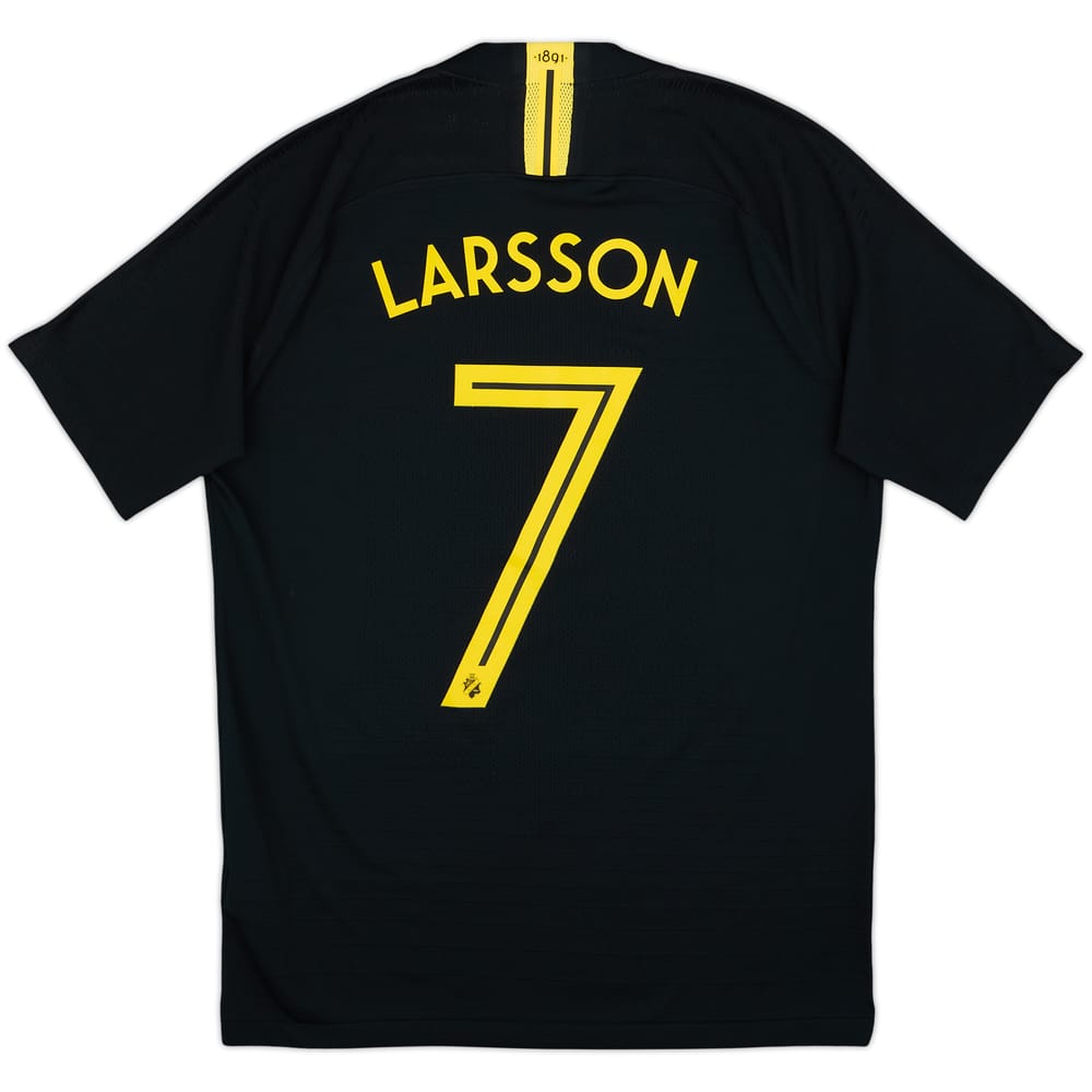 2019 AIK Player Issue Home Shirt Larsson #7 - 8/10 - (M)