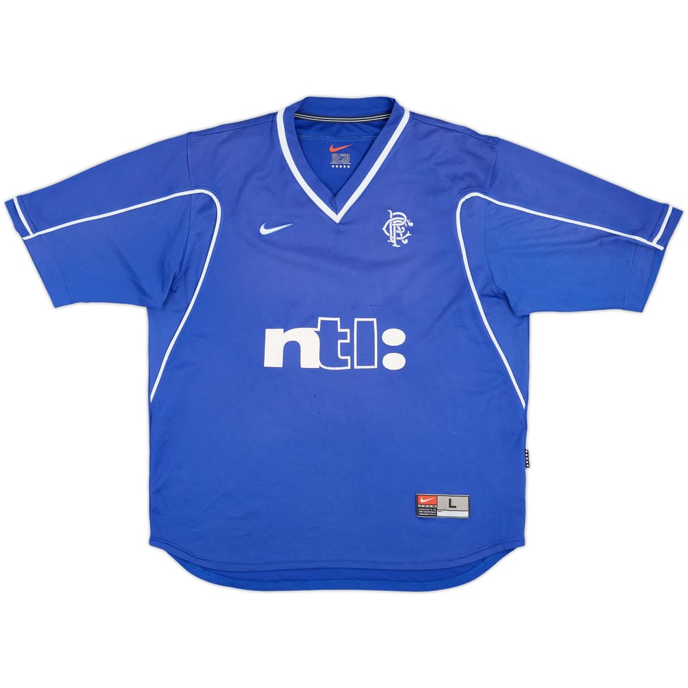 1999-01 Rangers Home Shirt - 6/10 - (L)