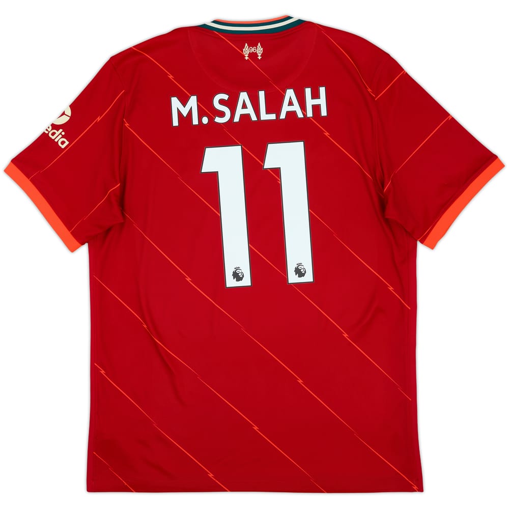 2021-22 Liverpool Home Shirt M.Salah #11 - 7/10 - (L)