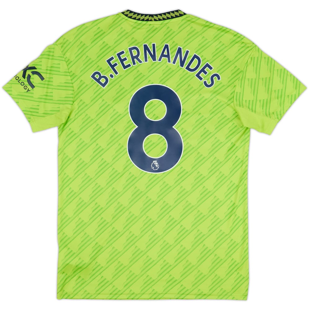 2022-23 Manchester United Tercera Camiseta B.Fernandes #8 - 8/10 - (M)