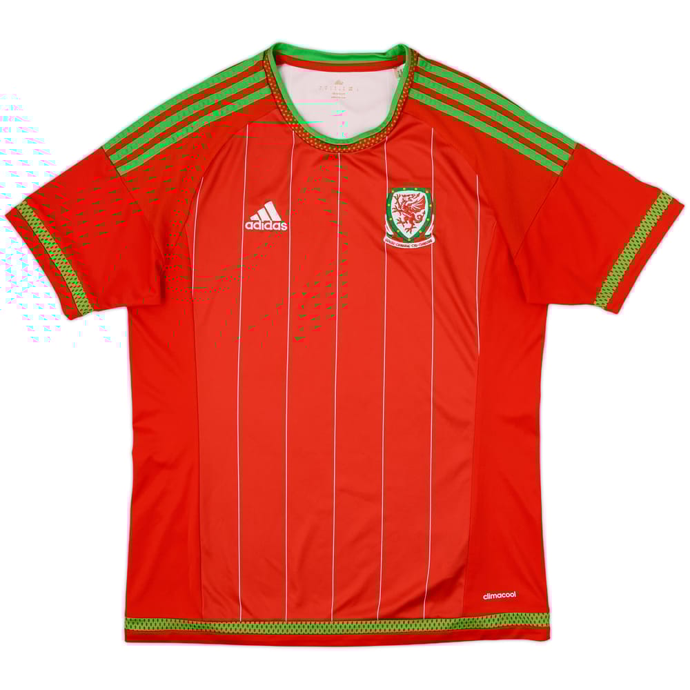 2015-16 Wales Home Shirt - 8/10 - (M)