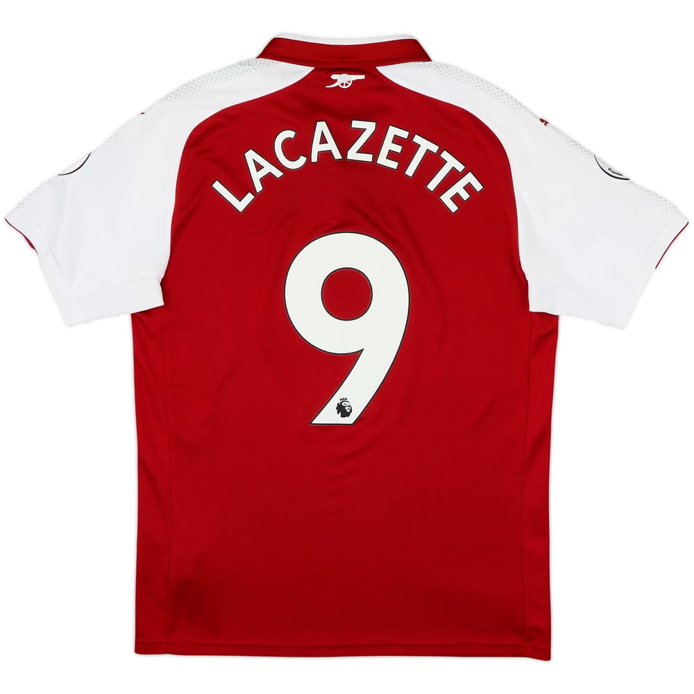 2017-18 Arsenal Camiseta Local Lacazette #9 - 8/10 - (M)