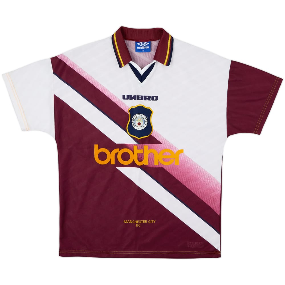 1996-97 Manchester City Away Shirt - 9/10 - (M)