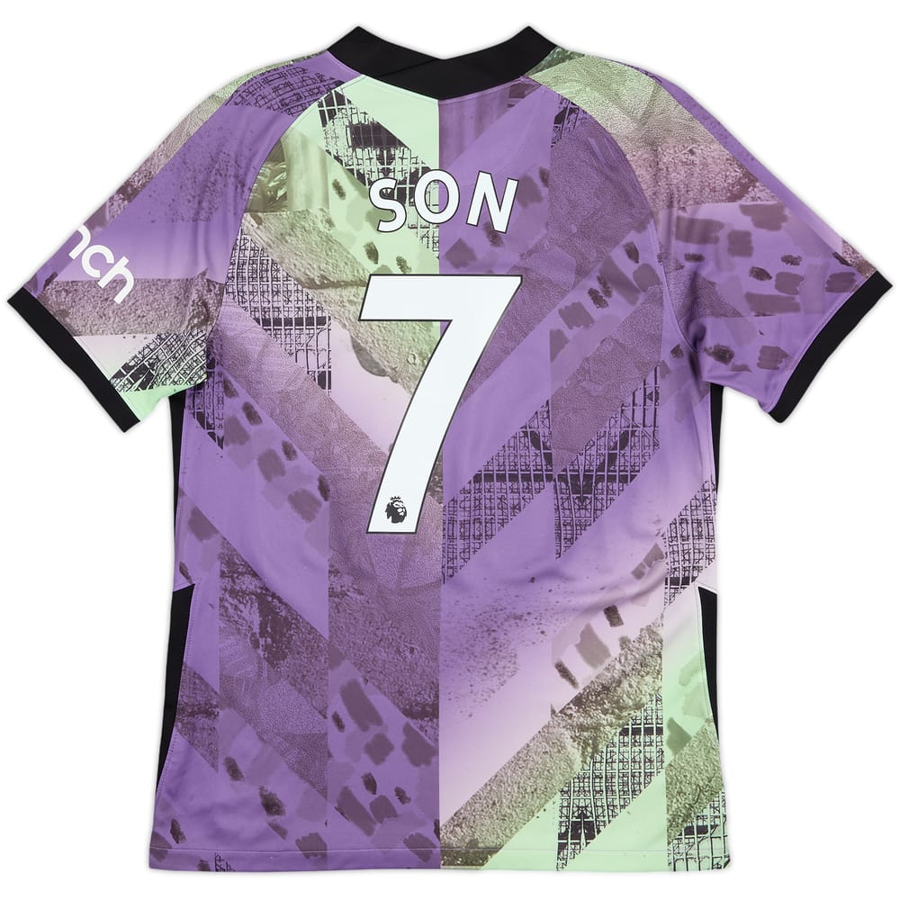 2021-22 Tottenham Third Shirt Son #7 - 10/10 - (M)